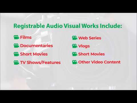 Embedded thumbnail for Copyright Registration of Audio Visual Works